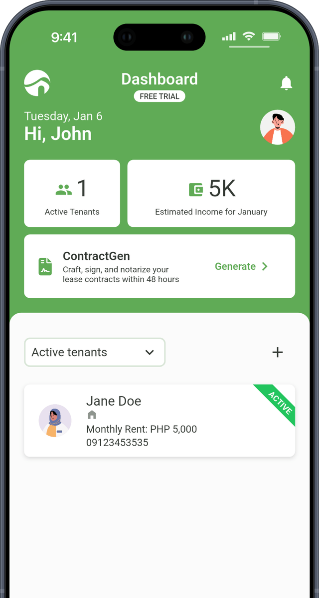 Manage tenants in one place